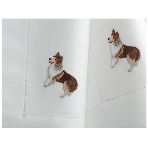 Broderie animaux serviette 100% coton Quang Thanh, broderie à la main - Product Image 2