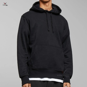 Venta al por mayor de sudadera personalizada de dos tonos de cuello redondo polar con Capucha de punto bordada Pakistán's Custom Bulk Hoodie - Product Image 4