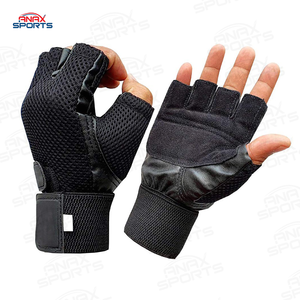 Comfortable Best Selling Leather Made Pakistan Manufactured <b>Weight</b> Lifting <b>Gloves</b> for Sale With OEM Service - Product Image 1