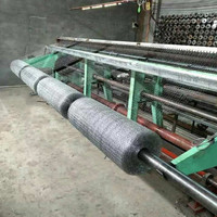 Machine à filet hexagonal en promotion pour la fabrication de gabions et de clôtures pour poulaillers, installation sur site, GARANTIE 1 AN