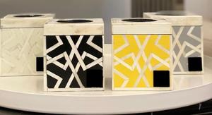 Mabkhara Mother of Pearl Inlay Bakhoor Burner Beautiful Tray <b>Box</b> Bone Inlay Bakhoor Burner <b>Incense</b> Burner by Axiom Home Accents - Product Image 3