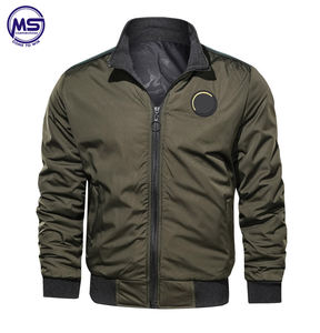 <b>Men's</b> Spring Autumn Softshell Jacket Streetwear Bomber Windbreaker Jackets Male Windproof <b>Coats</b> - Product Image 4
