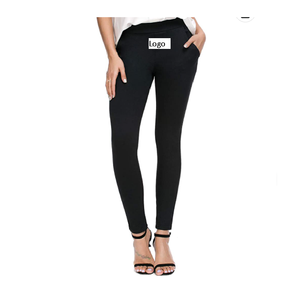Women's Skinny Leg Work Pull on Slim Stretch Yoga Dress Pants <b>Tummy</b> <b>Control</b> cheap rated hot selling leggings available - Product Image 1