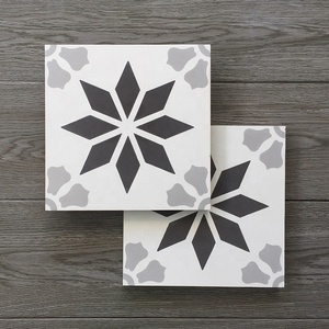 Carrelage carré marocain imprimé pour salle de bain, carreaux de corps complète pour décoration - Product Image 2