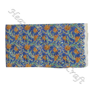 Eco Friendly Sustainable Hand Block Print Cotton Fabric For Garments Home Bedding Textiles & Bag Accessories Printed Raw Fabric - Product Image 3