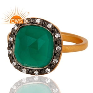 Wedding Wear Solid 925 Silver Designer <b>CZ</b> & Natural Gemstone <b>Ring</b> Jewelry Women's <b>Ring</b> Jewelry Wholesaler - Product Image 2