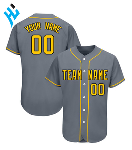 En gros D'entraînement de L'équipe De Sport De Mode Maillot De Baseball 100% Coton Vêtements D'équipe Personnalisé Sublimé Maillot De Baseball par Huzaima - Product Image 4