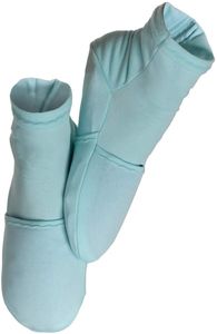 पुनः प्रयोज्य गर्म और ठंडे जेल आइस पैक चप्पल फ्रीजस्टेबल बर्फ के मोजे के लिए पैरों की एड़ी के लिए सूजन वाले बर्फ मोजे - Product Image 3