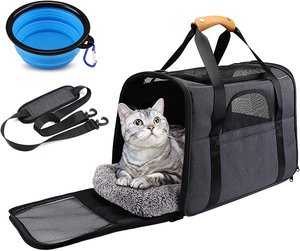 Small Luxury <b>Puppy</b> Pets Travel <b>Carry</b> <b>Bag</b> Carriers Backpack - Product Image 1