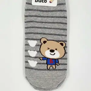 Amazon Bestseller Charakter Designs Benutzer definierte Logo Mode Socken OEM Koreanische Männer Frauen Baumwolle Knöchel Socke Baumwolle Poly