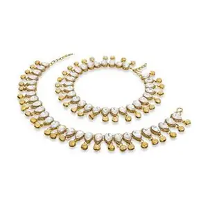 Vàng Kundan Ngọc Trai Vòng Chân Bridal Kundan Thiết Kế Kundan Vòng Chân Thiết Kế Tốt Nhất Và Chất Lượng Cao Ở Giá Bán Buôn Tốt Nhất