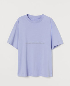 บริการผลิตเสื้อยืดโอเวอร์ไซส์ผ้าฝ้ายพรีเมียมสำหรับผู้หญิง พร้อมบริการพิมพ์ลายและบรรจุภัณฑ์ตามสั่ง - Product Image 3