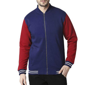 OEM-Chaqueta de lana personalizada para hombre, Parche de chenilla bordado, forro acolchado vintage con letras - Product Image 1