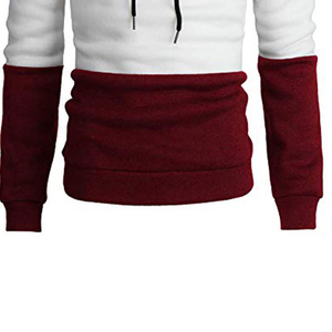 Sudadera con capucha multicolor de moda para hombre OEM Premium, personalizada, 100% algodón/poliéster - Product Image 6