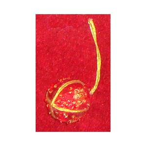 Boule de Noël artisanale exclusive de créateur - Product Image 1