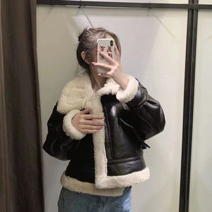 Chaqueta completa de calidad para mujer 100% cuero de alta calidad personaliza el diseño interior con piel transpirable - Product Image 6