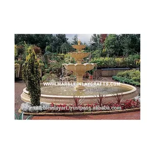 Fontaine d'eau en grès naturelle, 100 cm - Product Image 1