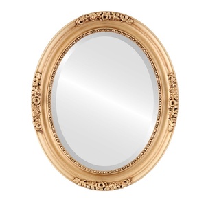 Miroir décoratif en bois d'aspect royal hôtels et restaurants de luxe décor à la maison cadre de miroir mural réflecteur fabriqué à la main - Product Image 1