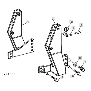 Arandela de Repuesto 24M7051 Tradella International de Acero Inoxidable con 1 Año de Garantía, Compatible con Tractores, Garantía de Seguridad - Product Image 6