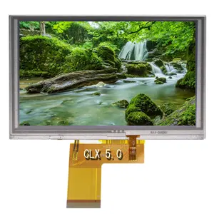 Mit Resistance Touch Panel 5 Zoll TFT RGB X272 40-poliges LCD-Bildschirm modul