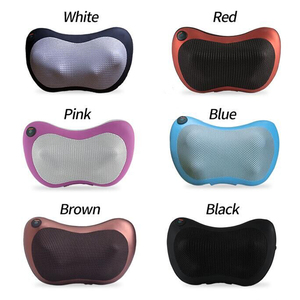 Shiatsu Neck &amp; <strong>Back</strong> <strong>Massager</strong> <strong>with</strong> <strong>Heat</strong> Brown Color Leather Material <strong>Massagers</strong> for Neck and <strong>Back</strong> - Product Image 6