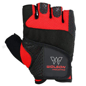 Guantes de fitness con logotipo personalizado para mujer para levantamiento de pesas deportivo entrenamiento de gimnasio con guantes de gimnasio con logotipo para productos unisex de alta calidad. - Product Image 2
