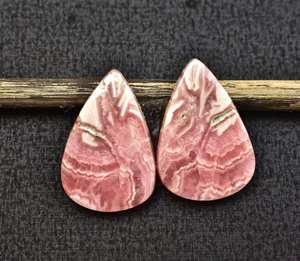 Pares combinados de Rodocrosita Natural, para pendientes, Rodocrosita, gemas - Product Image 4