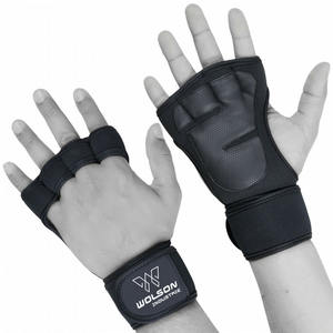 Nouvelle mode de gants de gymnastique de haute qualité à demi-doigts gants de fitness personnalisés pour entraînement professionnel en cuir de qualité supérieure - Product Image 4