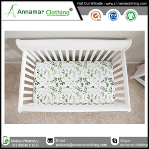 New Design 2021 Hot Selling Ecofriendly Natural Baby Crib Sheet Manufacturer - Product Image 5