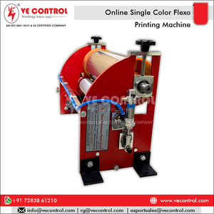 Máquina de impresión de papel y bolsas de plástico de alta velocidad, semiautomática, aplicable, en línea y en línea, 1 Color - Product Image 4