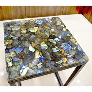 Mesas de Piedras Preciosas de Labradorita y Ojo de Tigre al por Mayor |   Losas de Sodalita Azul Natural para Muebles |   Proveedor y Decorador de Piedras Preciosas Sueltas - Product Image 1