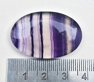 Gema suelta de fluorita azul, piedras preciosas sueltas de alta calidad - Product Image 4