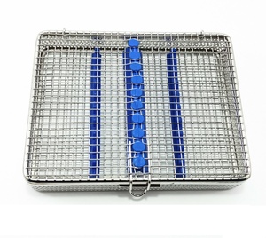 ชุดเครื่องมือผ่าตัดรากฟันเทียม17ชิ้น,พร้อมกล่องชั้นวางถาดทำจากสเตนเลสสตีล CE - Product Image 4