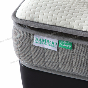 Matelas en mousse à mémoire de forme Chiland en tissu de bambou 160x200 avec surmatelas, fabricant de matelas en mousse à mémoire de forme - Product Image 1