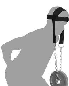 Arnés de cabeza de cuero para entrenamiento, cuello ajustable - Product Image 2