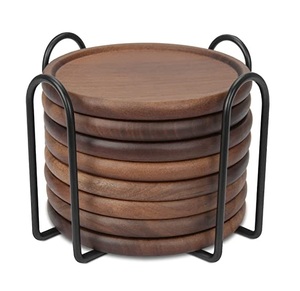 New Superior Finished <b>Wood</b> Tea Coaster Wholesale Exporter custom <b>wood</b> coaster Manufacturer and Supplier from India - Product Image 1