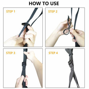 Premium Ab eslingas Correa par de gimnasio colgante Ab correas con cerraduras Fitness Honda Abdominal correas de entrenamiento - Product Image 3