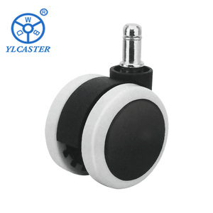 Caster Factory Direct Supply 2/2.5 Inch Small Plastic Furniture Chair Caster Wheels