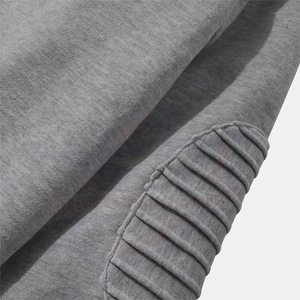 Sudadera con capucha bordada unisex hecha en fábrica con estampado de chenilla para el invierno - Product Image 6