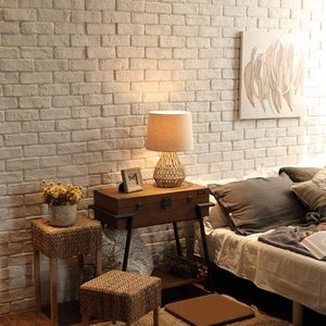 Lampe de bureau en corde de chanvre style farmhouse avec lumière LED 2700K blanc chaud pour chambre à coucher, salon et bureau - Product Image 5
