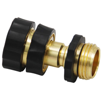 3/4 Inch <strong>Garden</strong> <strong>Hose</strong> Fitting Quick Connector Male and Female Set, 4 Set