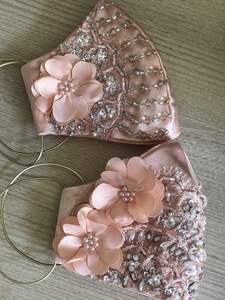 Accesorios DE CARA deslumbrantes 2025 con hermoso bordado Zardozi 3D para bodas y fiestas - Product Image 2