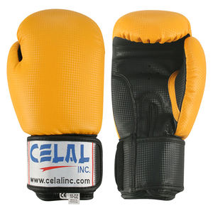 Guantes de boxeo profesionales de alta calidad, guantes de boxeo de cuero sintético personalizados - Product Image 1