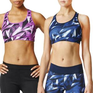 Sujetador Deportivo Acolchado PIHA SPORTS para Mujer, 100% Nailon, Cristalino, para Entrenamiento, Yoga, Gimnasio, Correr - Product Image 2