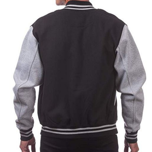 Chaqueta de béisbol para hombre de lana cepillada de invierno de alta calidad - Product Image 3