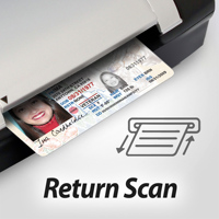 Plustek-escáner de tarjetas D620i, dispositivo que lee automáticamente la licencia de conducir/datos de la tarjeta de identificación, USA y canadiense