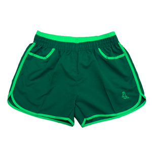 Pantalones cortos de nailon personalizados para mujer, Shorts de compresión con forma de V para gimnasio, Yoga, correr, entrenamiento y ciclismo - Product Image 1