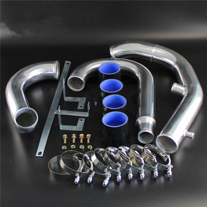 ชุดท่ออินเตอร์คูลเลอร์ FMIC,สำหรับ Lancer <span class=keywords><strong>EVO</strong></span> 7 8 <span class=keywords><strong>9</strong></span> 4G63 04-07 - Product Image 2