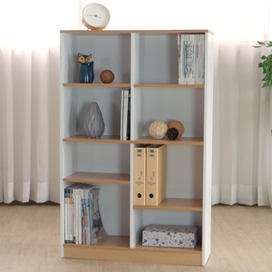 Nordic style 8-Unit <b>bookcase</b> for home office - Product Image 1