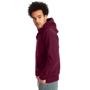 2023 New Custom Made Design Men's Winter Solid Waterproof Anti-Shrink Knitted Fleece Hoodies Good Quality Cheap Price - Product Image 2